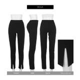 選べる2タイプ 裾スリットストレッチスキニーパンツ | KOBE LETTUCE | 詳細画像23 