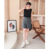 チャコール | ［ プチレタス ］ センターシームショートパンツ［M4014］ | KOBE LETTUCE