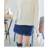 ラメシャギーボックスミニスカート［M4021］ | KOBE LETTUCE | 詳細画像6 