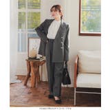 [ Petitle / プチレ ] タックワイドストレートパンツ［M4027］ | KOBE LETTUCE | 詳細画像7 