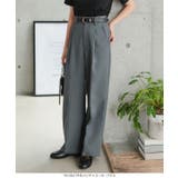 [ Petitle / プチレ ] タックワイドストレートパンツ［M4027］ | KOBE LETTUCE | 詳細画像7 