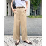 ベージュ | [ Petitle / プチレ ] タックワイドストレートパンツ［M4027］ | KOBE LETTUCE