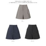 ドット刺繍ハイウエストショートパンツ［M4035］ | KOBE LETTUCE | 詳細画像9 