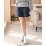 ドット刺繍ハイウエストショートパンツ［M4035］ | KOBE LETTUCE | 詳細画像6 