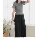 ダイバー素材ワイドカーブパンツ［M4050］ | KOBE LETTUCE | 詳細画像32 