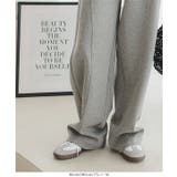 ダイバー素材ワイドカーブパンツ［M4050］ | KOBE LETTUCE | 詳細画像4 