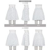 前後2wayリバーシブルスカート［M4057］ | KOBE LETTUCE | 詳細画像9 