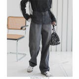 綿100%ハイウエストストレートワイドデニムパンツ［M4060］ | KOBE LETTUCE | 詳細画像19 