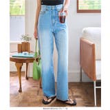 綿100%ハイウエストストレートワイドデニムパンツ［M4060］ | KOBE LETTUCE | 詳細画像7 