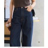 綿100%ハイウエストストレートワイドデニムパンツ［M4060］ | KOBE LETTUCE | 詳細画像18 