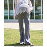 [ mamaレタス ] 選べる2丈 マタニティリブフレアパンツ［M4074］ | KOBE LETTUCE | 詳細画像11 