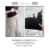 [ mamaレタス ] 選べる2丈 マタニティリブフレアパンツ［M4074］ | KOBE LETTUCE | 詳細画像3 