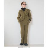 [ 田中亜希子さんコラボ ] 選べる2丈 リブニットパンツ［M4090］ | KOBE LETTUCE | 詳細画像10 