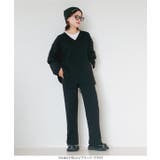 [ 田中亜希子さんコラボ ] 選べる2丈 リブニットパンツ［M4090］ | KOBE LETTUCE | 詳細画像12 