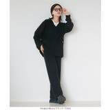 [ 田中亜希子さんコラボ ] 選べる2丈 リブニットパンツ［M4090］ | KOBE LETTUCE | 詳細画像13 