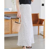 ドットプリーツナロースカート［M4092］ | KOBE LETTUCE | 詳細画像1 