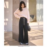 [ ぬく盛り ] 選べる丈イージーワイドパンツ［M4119］ | KOBE LETTUCE | 詳細画像4 