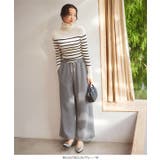 [ ぬく盛り ] 選べる丈イージーワイドパンツ［M4119］ | KOBE LETTUCE | 詳細画像15 