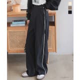 サイドラインカーブパンツ［M4122］ | KOBE LETTUCE | 詳細画像1 