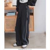 サイドラインカーブパンツ［M4122］ | KOBE LETTUCE | 詳細画像4 