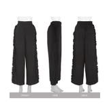 サイドフリルワイドパンツ［M4123］ | KOBE LETTUCE | 詳細画像9 