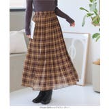 チェック消しプリーツスカート［M4127］ | KOBE LETTUCE | 詳細画像6 