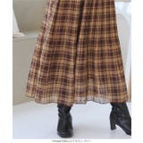 チェック消しプリーツスカート［M4127］ | KOBE LETTUCE | 詳細画像7 