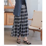 チェック消しプリーツスカート［M4127］ | KOBE LETTUCE | 詳細画像9 