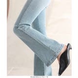 ソフトフレアデニムパンツ［M4128］ | KOBE LETTUCE | 詳細画像3 