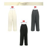 [ 春名亜美さんコラボ ]選べる3丈リネンライクタックパンツ［M4154］ | KOBE LETTUCE | 詳細画像48 