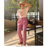 [ 春名亜美さんコラボ ]選べる3丈リネンライクタックパンツ［M4154］ | KOBE LETTUCE | 詳細画像20 