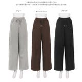 裏ファーボンディングダイバーバレルレッグカーブパンツ［M4155］ | KOBE LETTUCE | 詳細画像10 