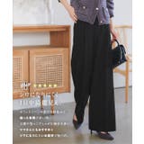 選べるサイズ シワになりにくいワイドパンツ［M4162］ | KOBE LETTUCE | 詳細画像2 