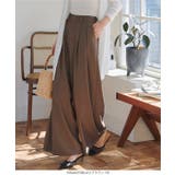 ハイライズ タックワイドパンツ［M4163］ | KOBE LETTUCE | 詳細画像4 