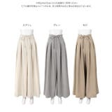 ハイウエストタックワイドパンツ［M4181］ | KOBE LETTUCE | 詳細画像10 