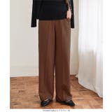 美脚 ポンチ ワイドパンツ | KOBE LETTUCE | 詳細画像7 