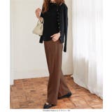 美脚 ポンチ ワイドパンツ | KOBE LETTUCE | 詳細画像9 