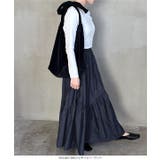 [ yuiさんコラボ ]バイアス切替えギャザースカート［M4191］ | KOBE LETTUCE | 詳細画像18 