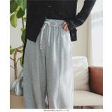 切りっぱなしスウェットワイドパンツ［M4193］ | KOBE LETTUCE | 詳細画像3 