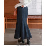 [ Petitle / プチレ ] デニムマーメイドスカート［M4195］ | KOBE LETTUCE | 詳細画像12 