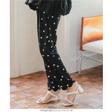 スカラップヘムカットジョーゼットパンツ［M4205］ | KOBE LETTUCE | 詳細画像3 