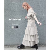 裏起毛スウェットティアードスカート 裏起毛 スウェット | KOBE LETTUCE | 詳細画像1