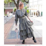 裏起毛スウェットティアードスカート 裏起毛 スウェット | KOBE LETTUCE | 詳細画像15
