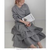 裏起毛スウェットティアードスカート 裏起毛 スウェット | KOBE LETTUCE | 詳細画像19