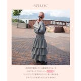 裏起毛スウェットティアードスカート 裏起毛 スウェット | KOBE LETTUCE | 詳細画像7