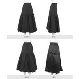 切替えバルーンスカート［M4210］ロングスカート 春服 夏 白 ホワイト | KOBE LETTUCE | 詳細画像10 