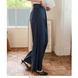 フロントホックデザインワイドパンツ［M4211］パンツ ロング ワイドパンツ | KOBE LETTUCE | 詳細画像2 