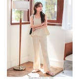 [ Petitle / プチレ ] センターシームフレアパンツ［M4218］ | KOBE LETTUCE | 詳細画像11 