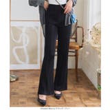 ランダムリブニットパンツ［M4231］ ニット ワイド | KOBE LETTUCE | 詳細画像6 