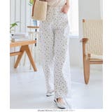 フラワープリントツイルパンツ［M4236］ | KOBE LETTUCE | 詳細画像5 